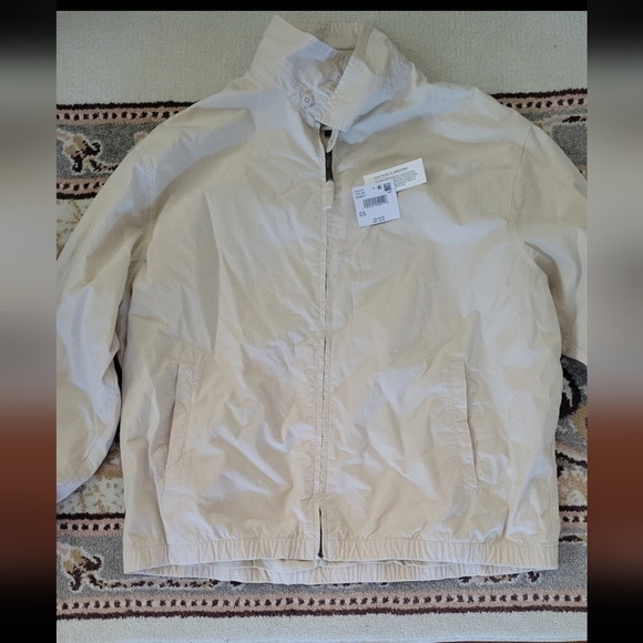 Beige Windbreaker Jacket American Eagle